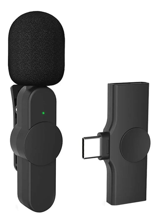 Micrófono Inalámbrico Profesional Plug & Play para Celular