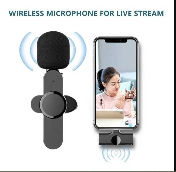 Micrófono Inalámbrico Profesional Plug & Play para Celular
