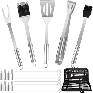 "Kit Completo de Parrilla en Acero Inoxidable"