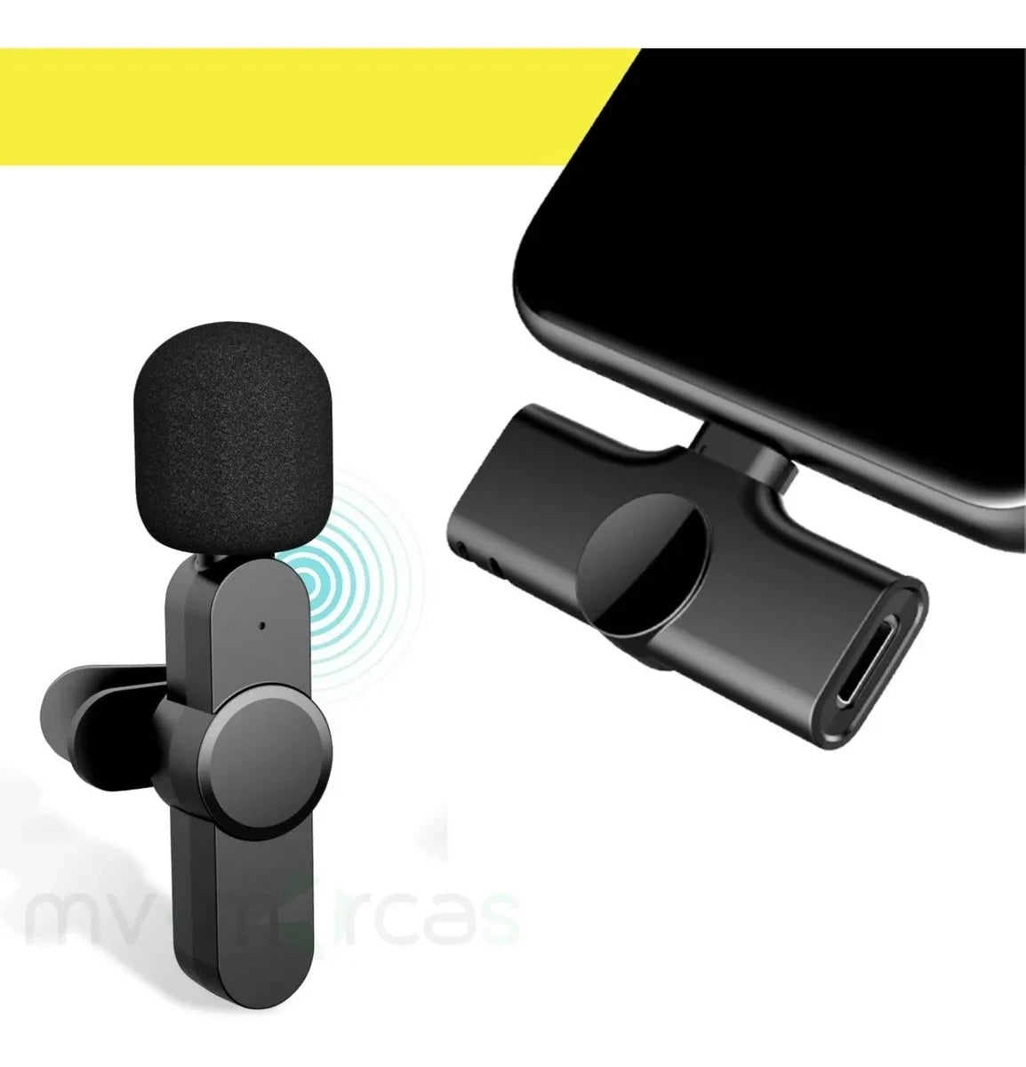 Micrófono Inalámbrico Profesional Plug & Play para Celular