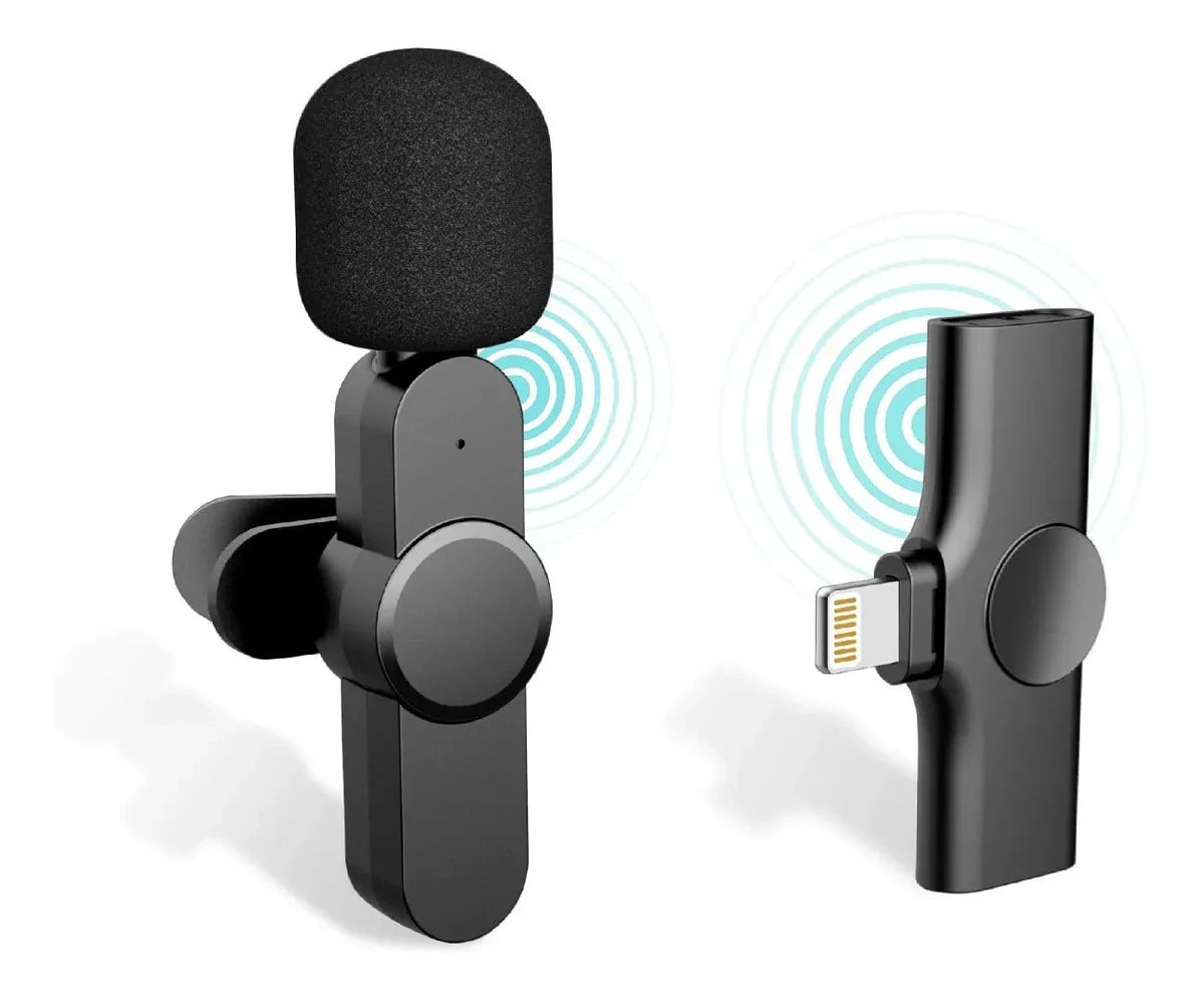 Micrófono Inalámbrico Profesional Plug & Play para Celular