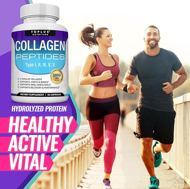 Colágeno 5 Tipos Premium para Piel y Articulaciones