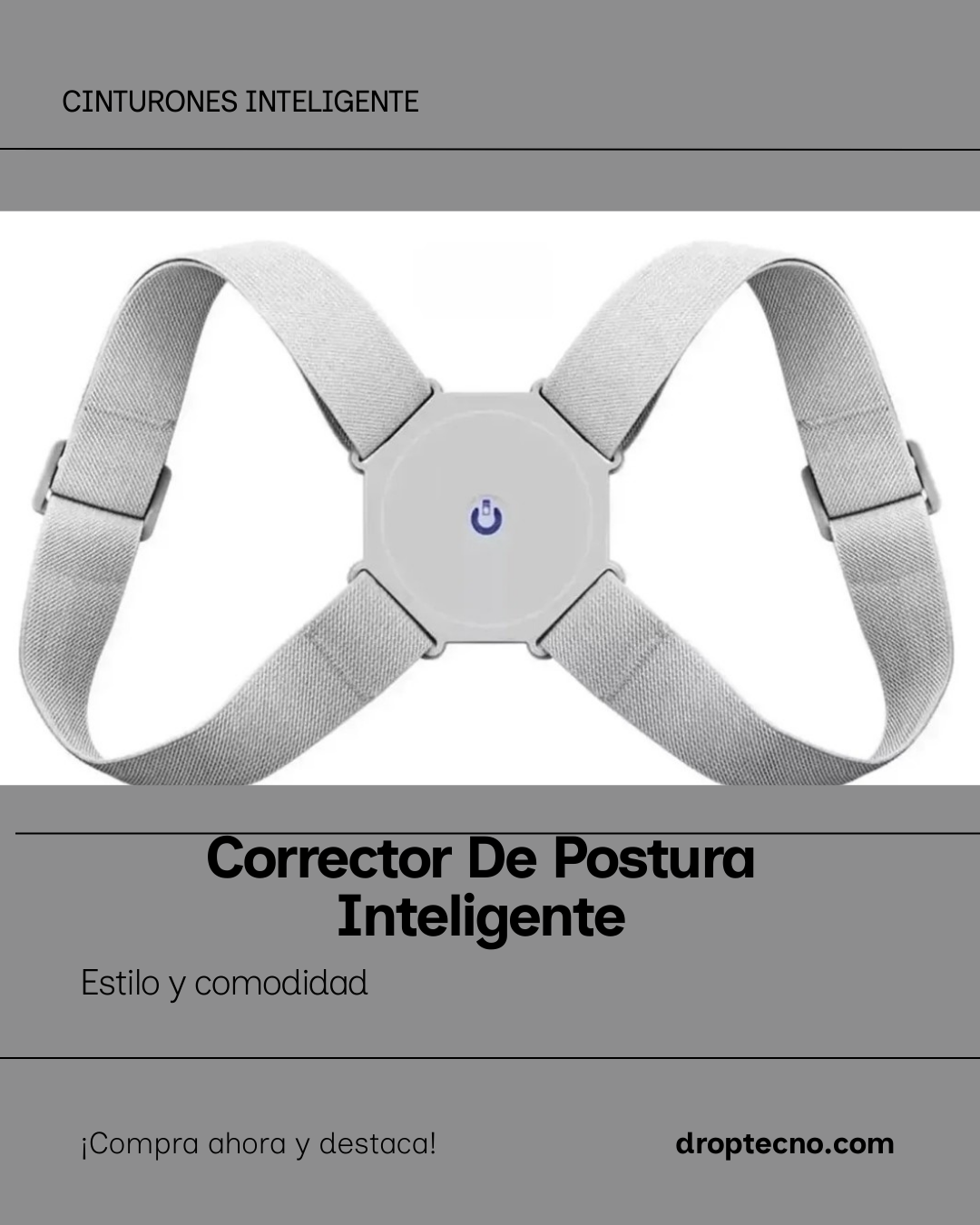 Corrector de Postura Inteligente con Vibración